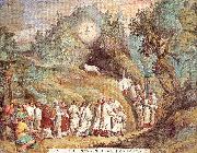 Nebbia, Cesare The Appearance of St. Michael the Archangel on Mount Gargano oil painting